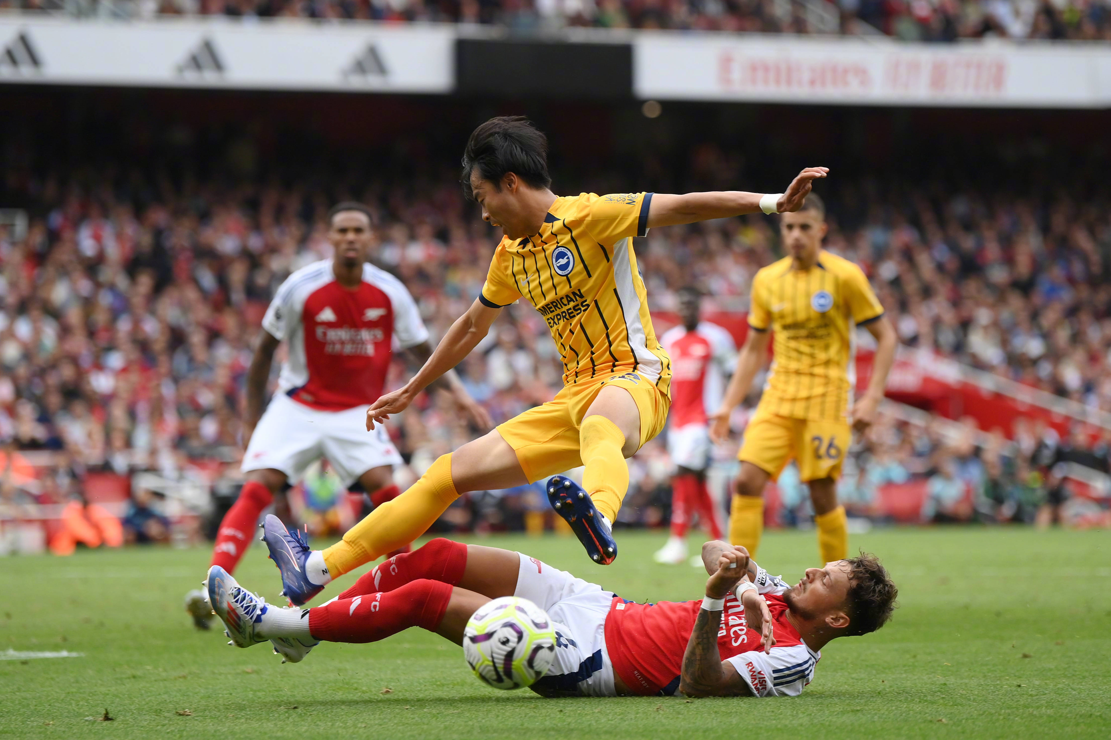 阿森纳遭遇阻击，客场不敌布莱顿遗憾错失三分的简单介绍