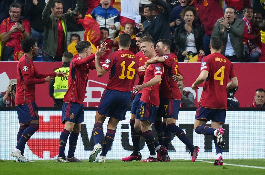 西班牙国家队在欧洲预选赛中获胜 西班牙国家队在欧洲预选赛中获胜