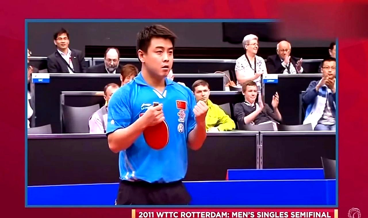 包含英国乒乓球队翻盘韩国乒乓球队，王皓统治全场的词条